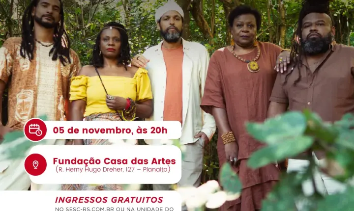 Grupo Desagravo leva poesia de Oliveira Silveira a Bento Gonçalves